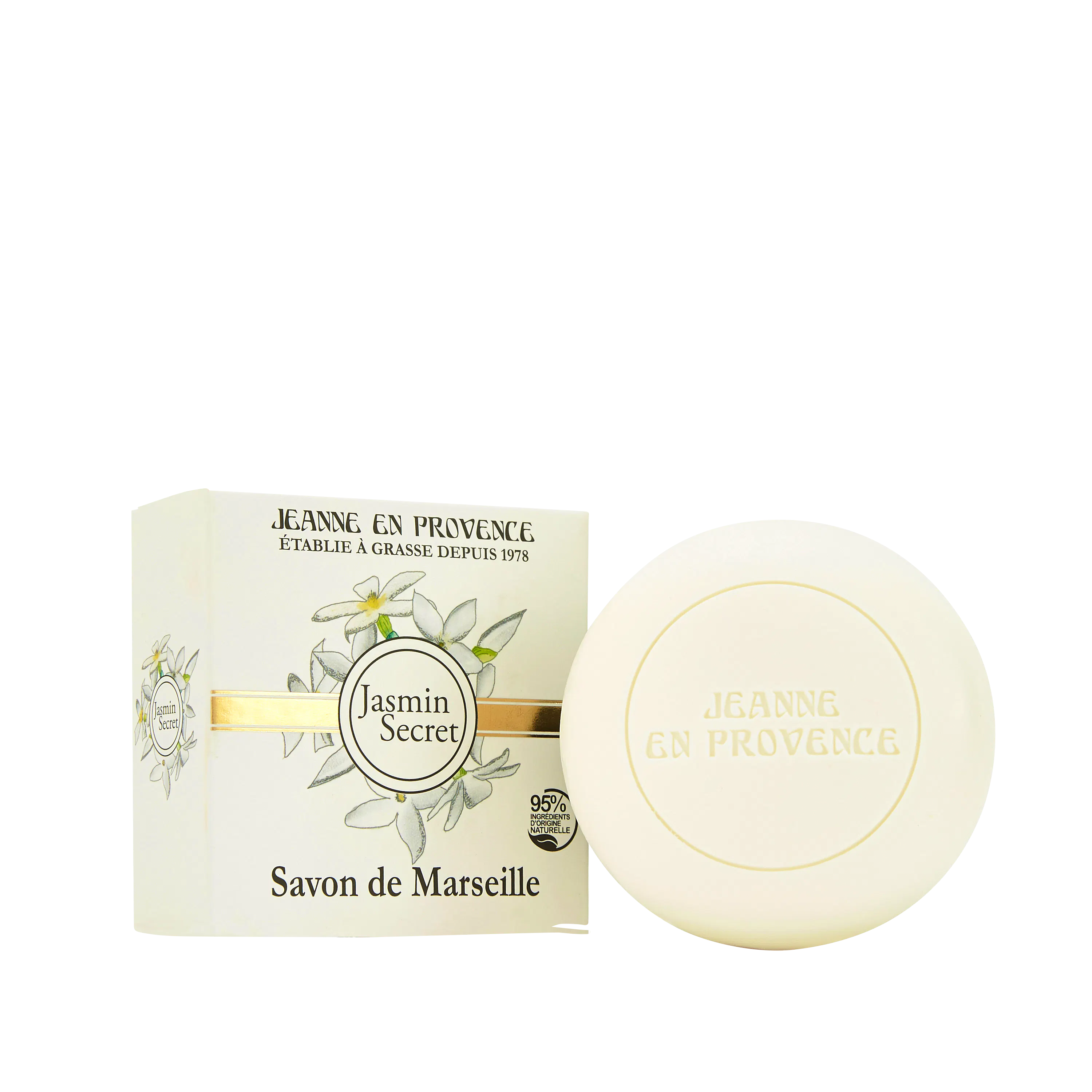 Jeanne en Provence Jasmin Secret Solid Soap 100 g