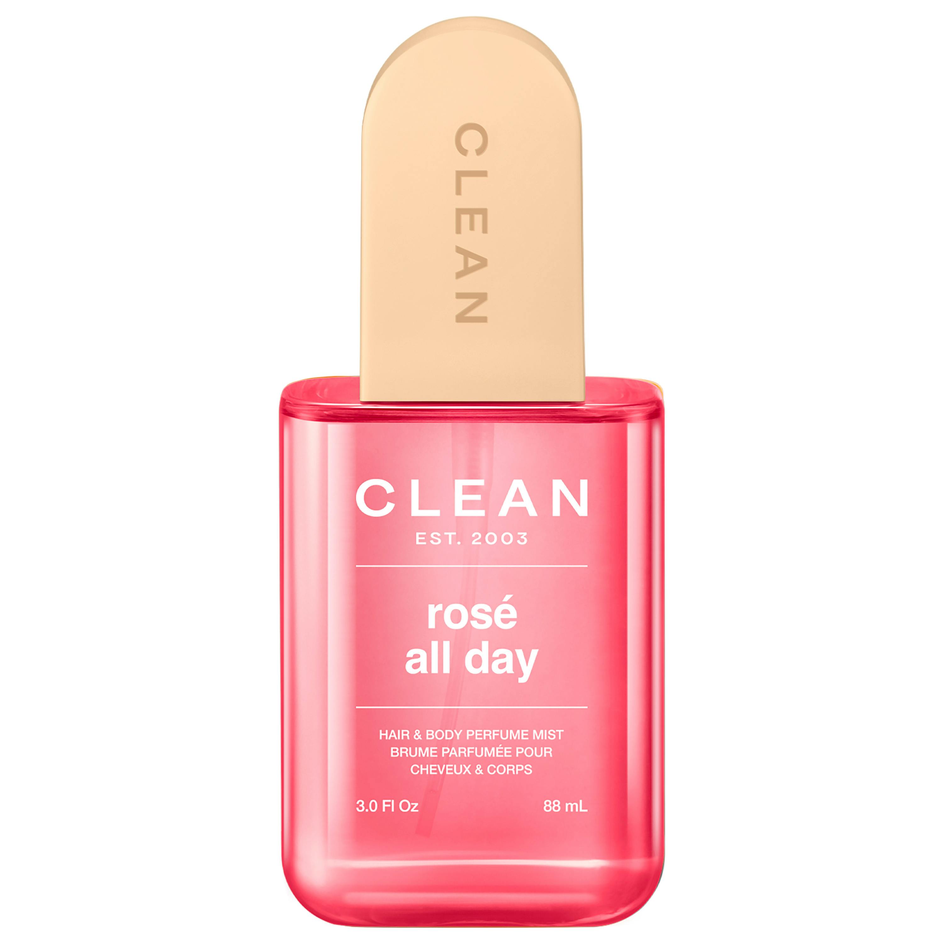 Clean Rosé All Day Hair & Body Perfume Mist 88 ml