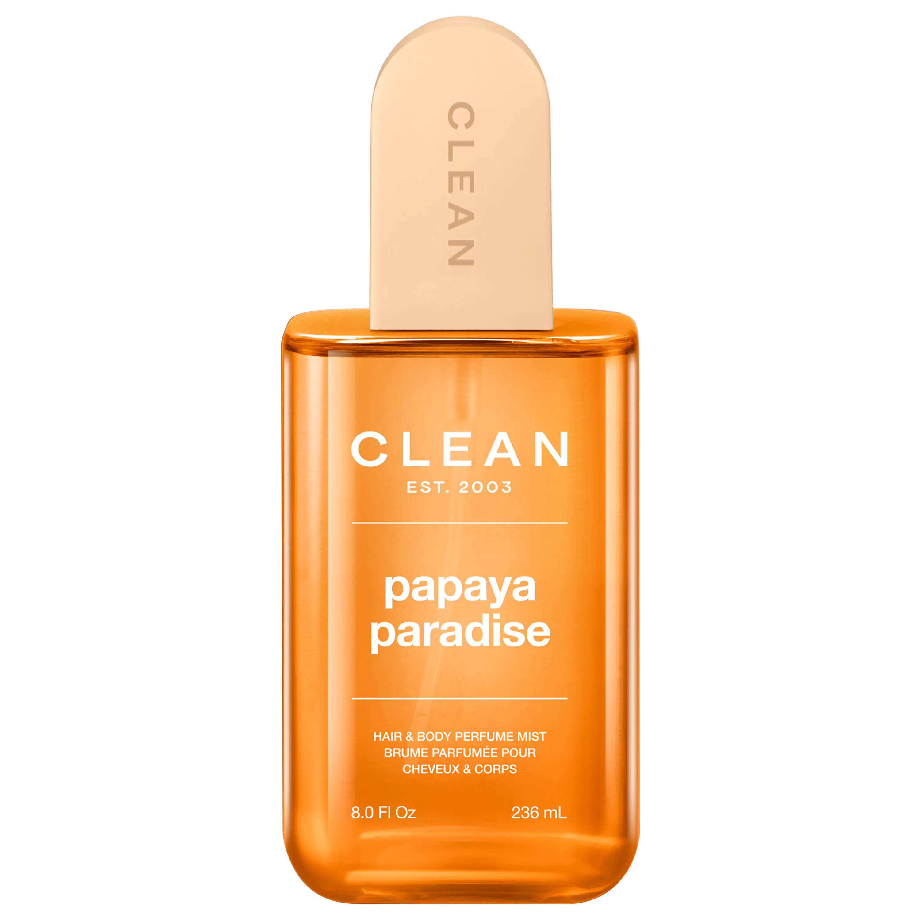 Clean Papaya Paradise Hair & Body Perfume Mist 236 ml