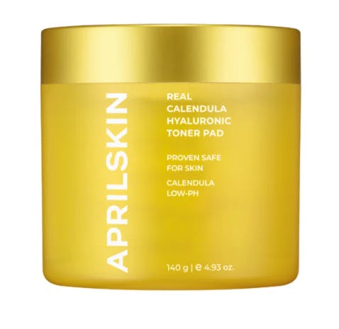 APRILSKIN Real Calendula Hyaluronic Toner Pad 60 pcs