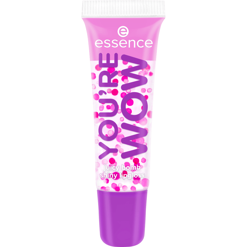 Essence Say It With Juicy You're Wow Juicy Bomb Shiny Lipgloss 04 Strawberry Splash 10 ml