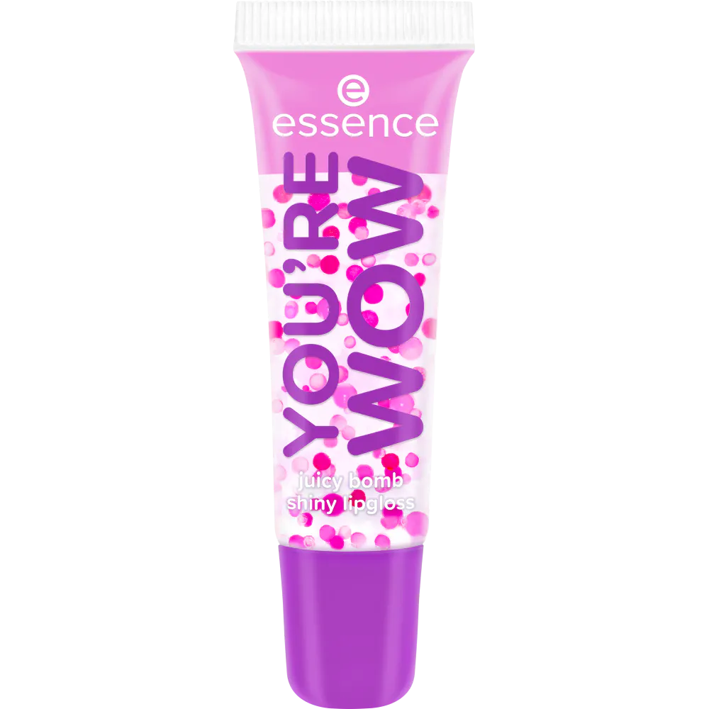 Essence Say It With Juicy You're Wow Juicy Bomb Shiny Lipgloss 04 Strawberry Splash 10 ml