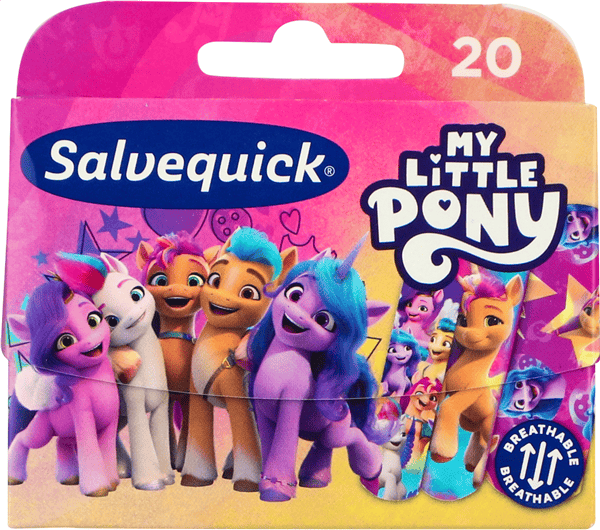 Salvequick My Little Pony Plasters 20 stk