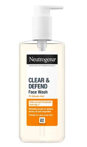 Neutrogena Clear & Defend Facial Wash 200 ml