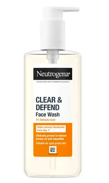 Neutrogena Clear & Defend Facial Wash 200 ml