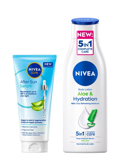 NIVEA After Sun Aloe Moisture Set 100 ml + 250 ml