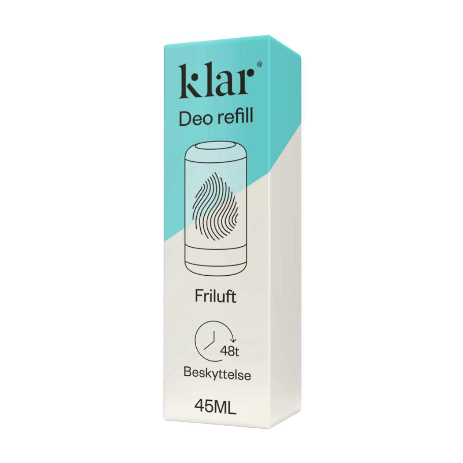 Klar Deo Refill Friluft 45 ml