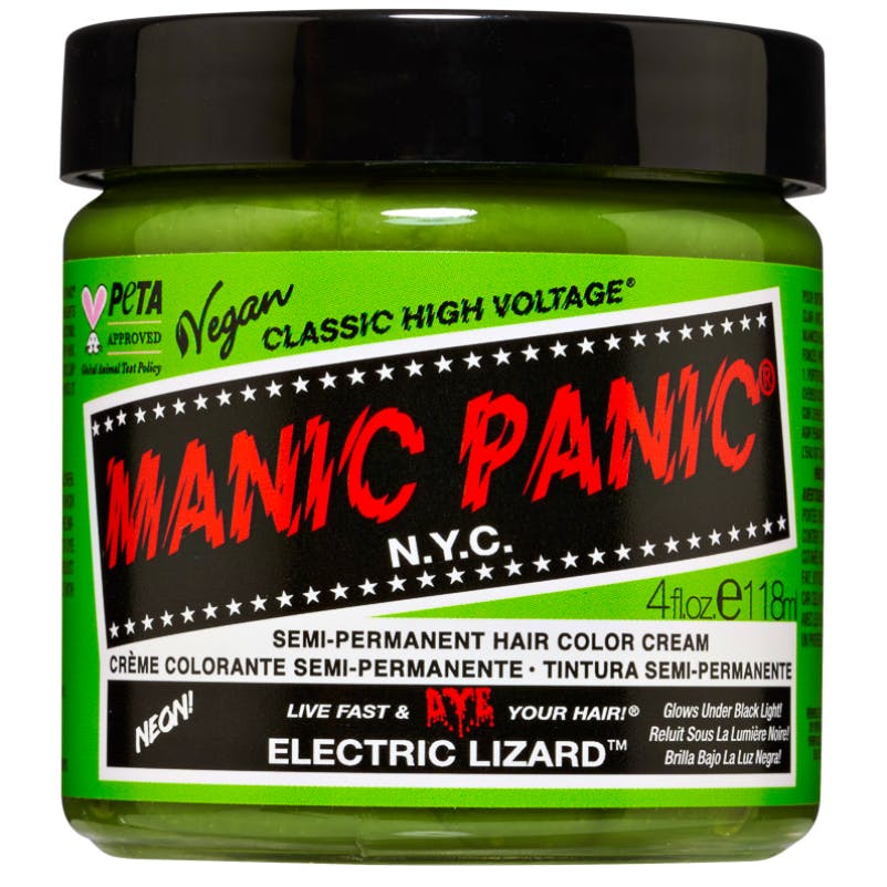 Manic Panic Semi-Permanent Hair Color Cream Electric Lizard 118 ml