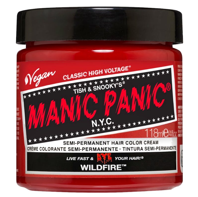 Manic Panic Semi-Permanent Hair Color Cream Wildfire 118 ml