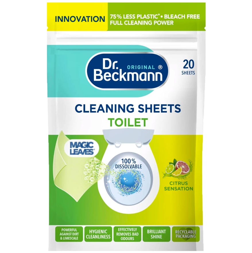 Dr. Beckmann Toilet Cleaning Sheets Citrus Sensation 20 kpl