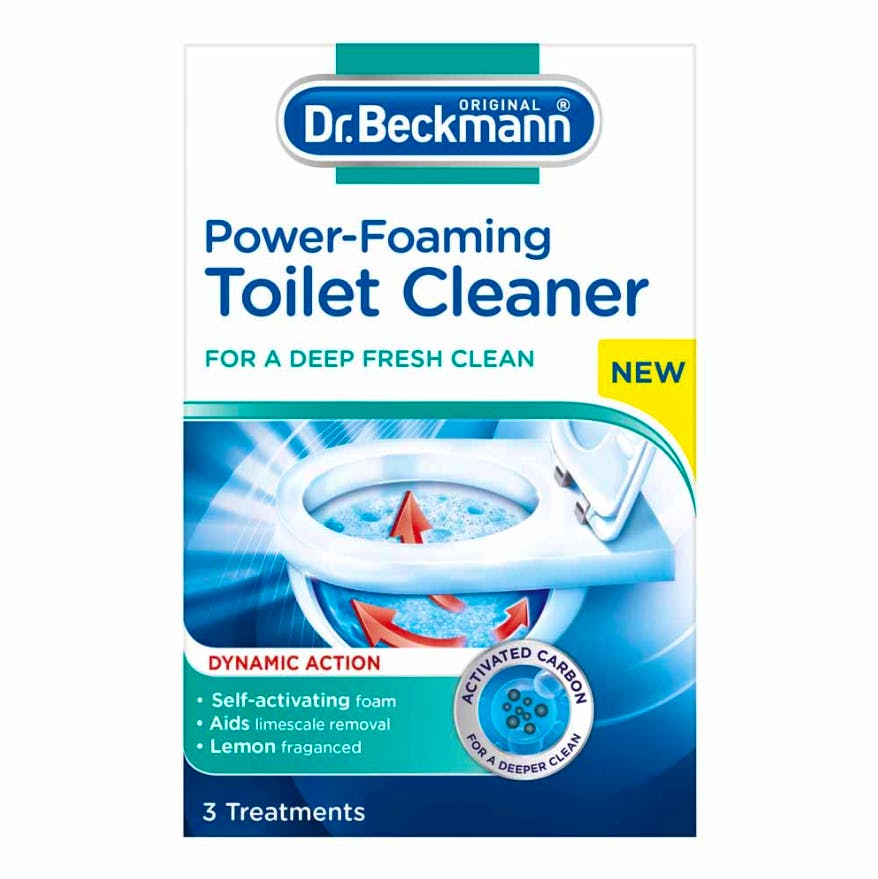 Dr. Beckmann Power-Foaming Toilet Cleaner 3 kpl
