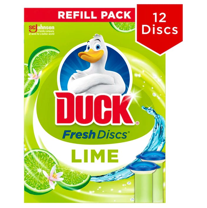 WC Duck Duck Disc Refill Lime Zest Twin 2 kpl