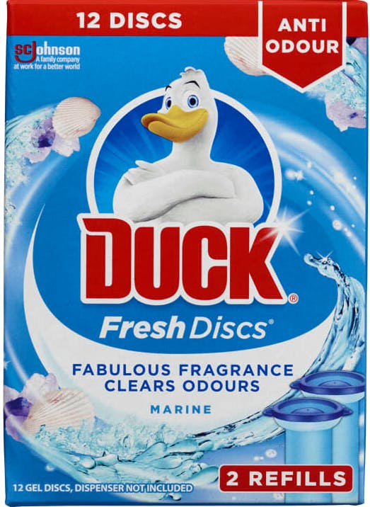 WC Eend Duck Disc Refill Marine Twin 2 st