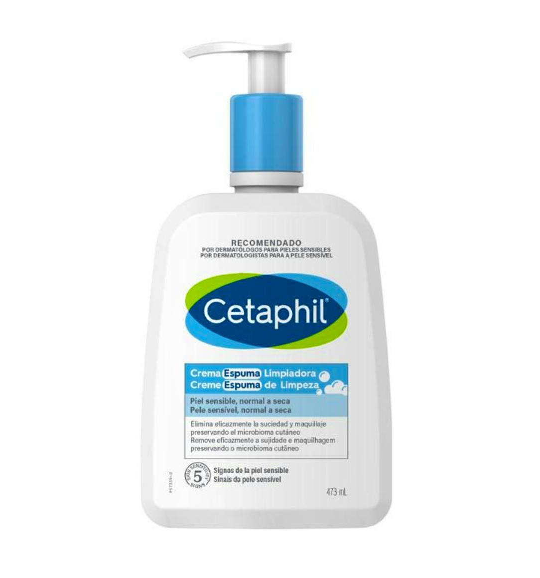Cetaphil Cream Foam Cleanser 473 ml