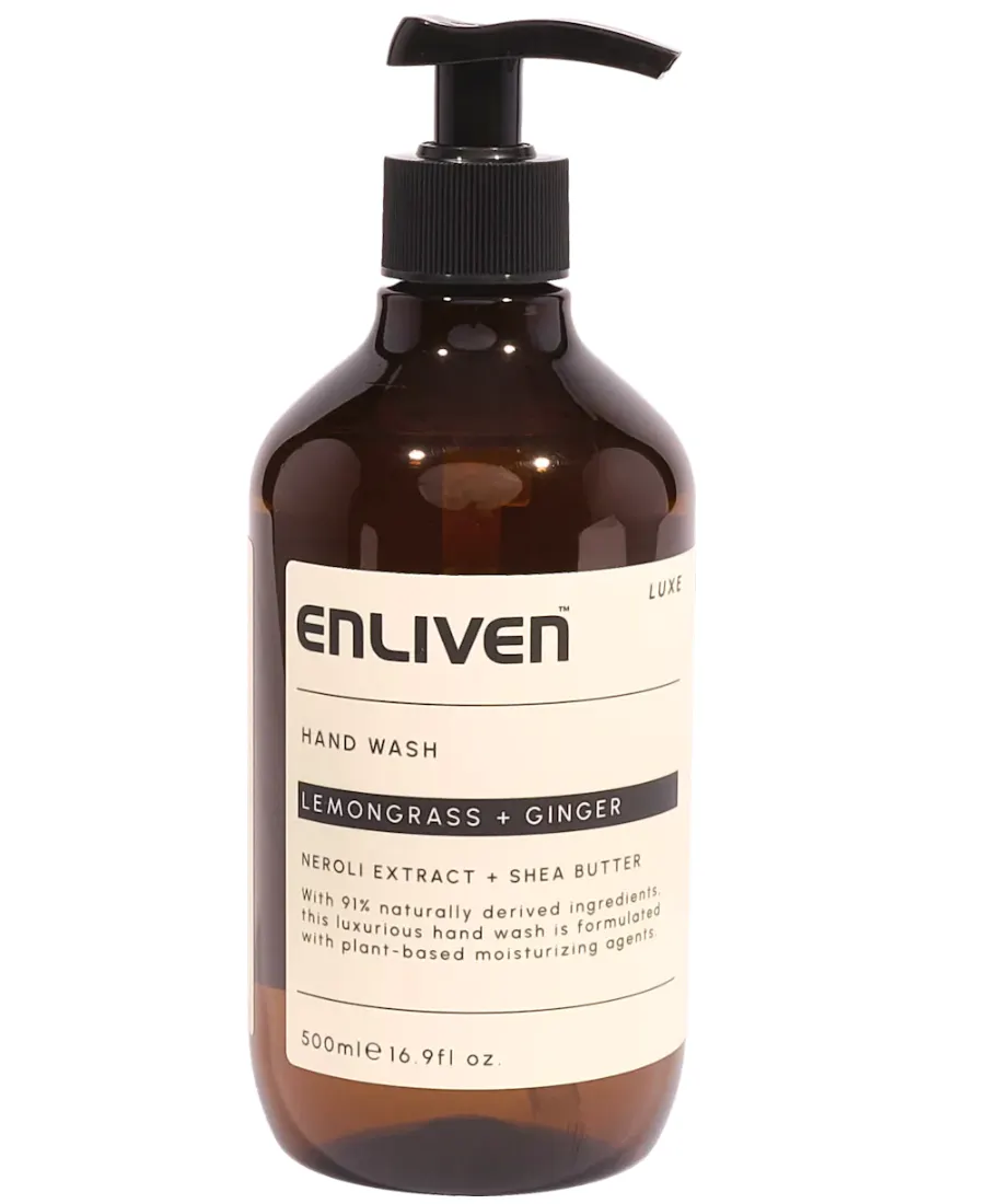 Enliven Luxe Handwash Lemongrass And Ginger 500 ml