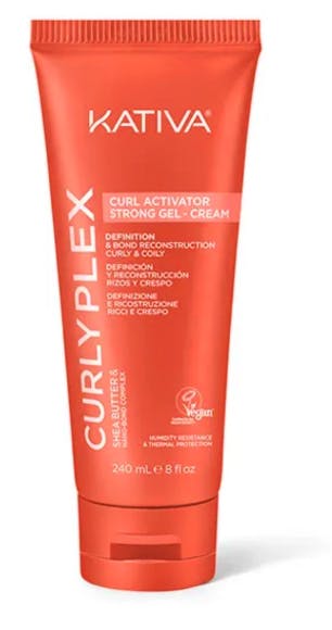 KATIVA Curly Plex Curl Activator Strong Gel Cream 240 ml