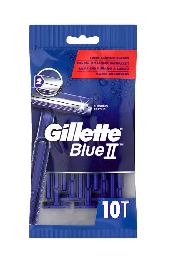 Gillette Blue 2 Disposable Razor 10s 10 st