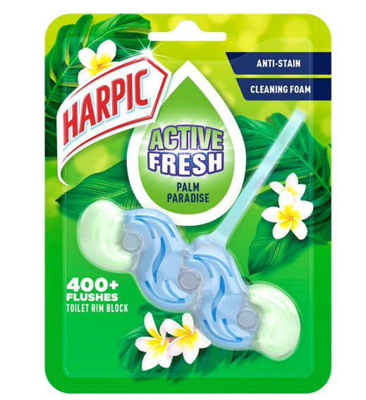 Harpic Active Fresh Palm Paradise Rim Block 1 kpl