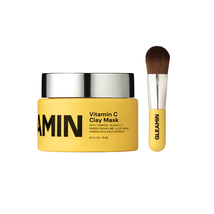 GLEAMIN 10-Minute Vitamin C Clay Mask 75 ml + 1 pcs