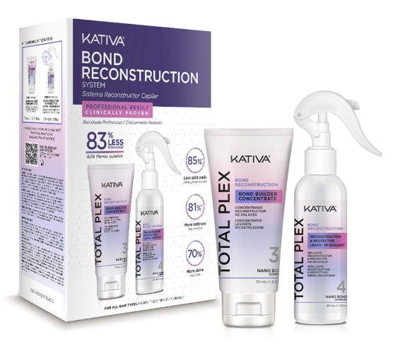 KATIVA Total Plex Bond Builder Treatment Kit 70 ml + 60 ml