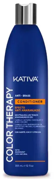 KATIVA Color Therapy Anti-Brass Conditioner 355 ml
