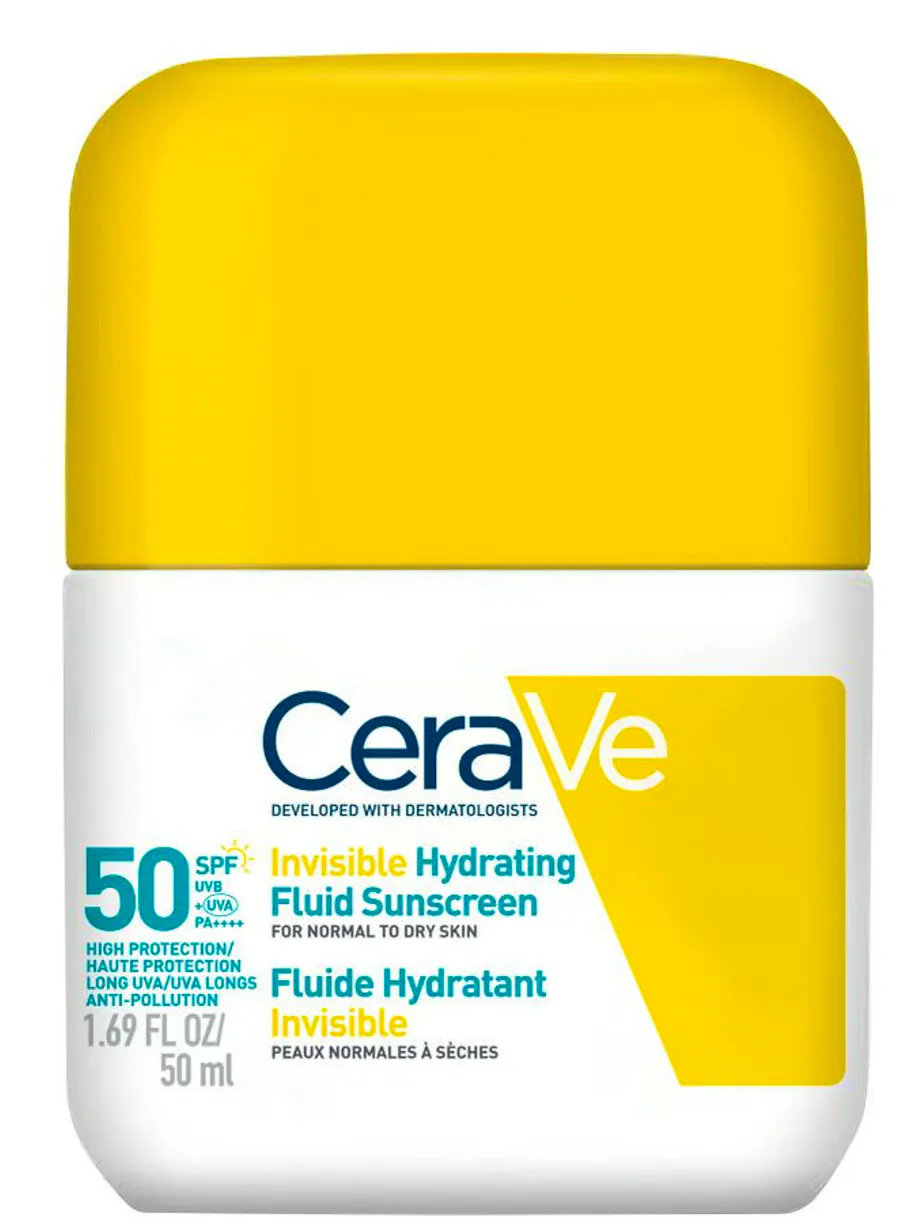 CeraVe Invisible Hydrating Fluid Sunscreen SPF 50 50 ml