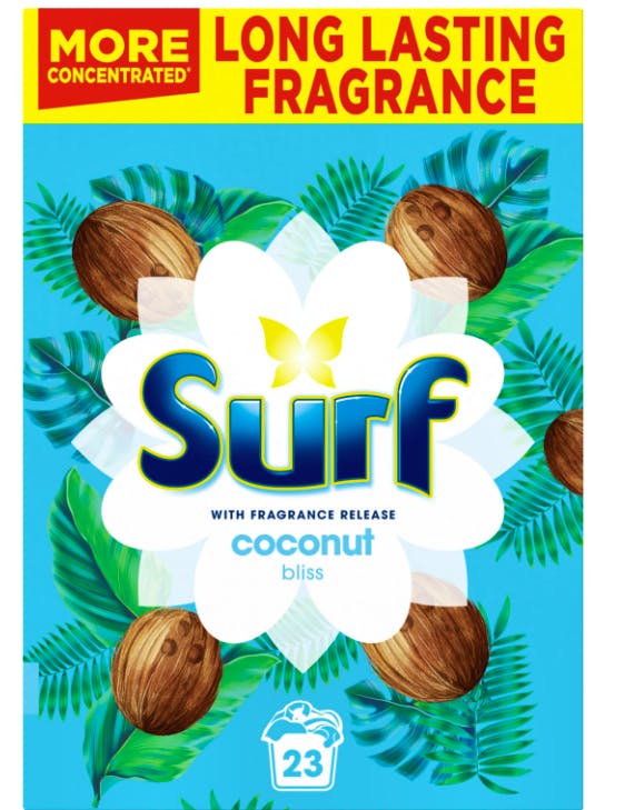 Surf Powder 23 Wash Coconut Bliss 1000 ml