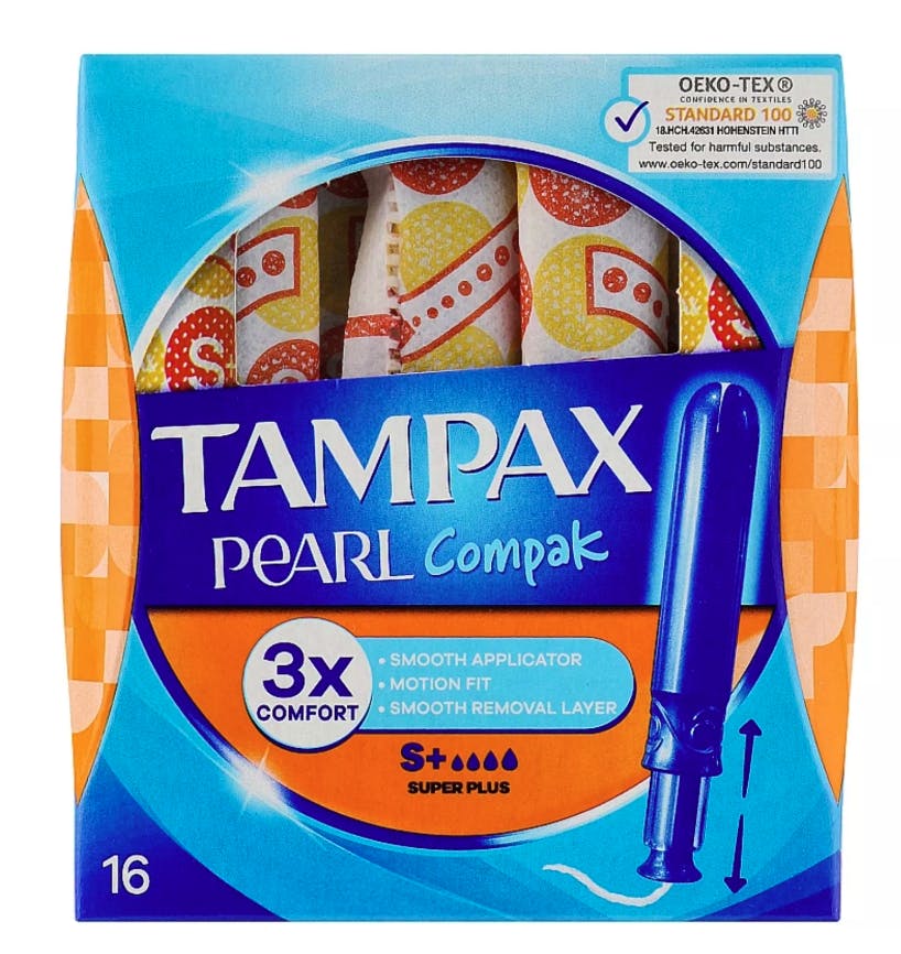 Tampax Compak Pearl Super Plus 16 st