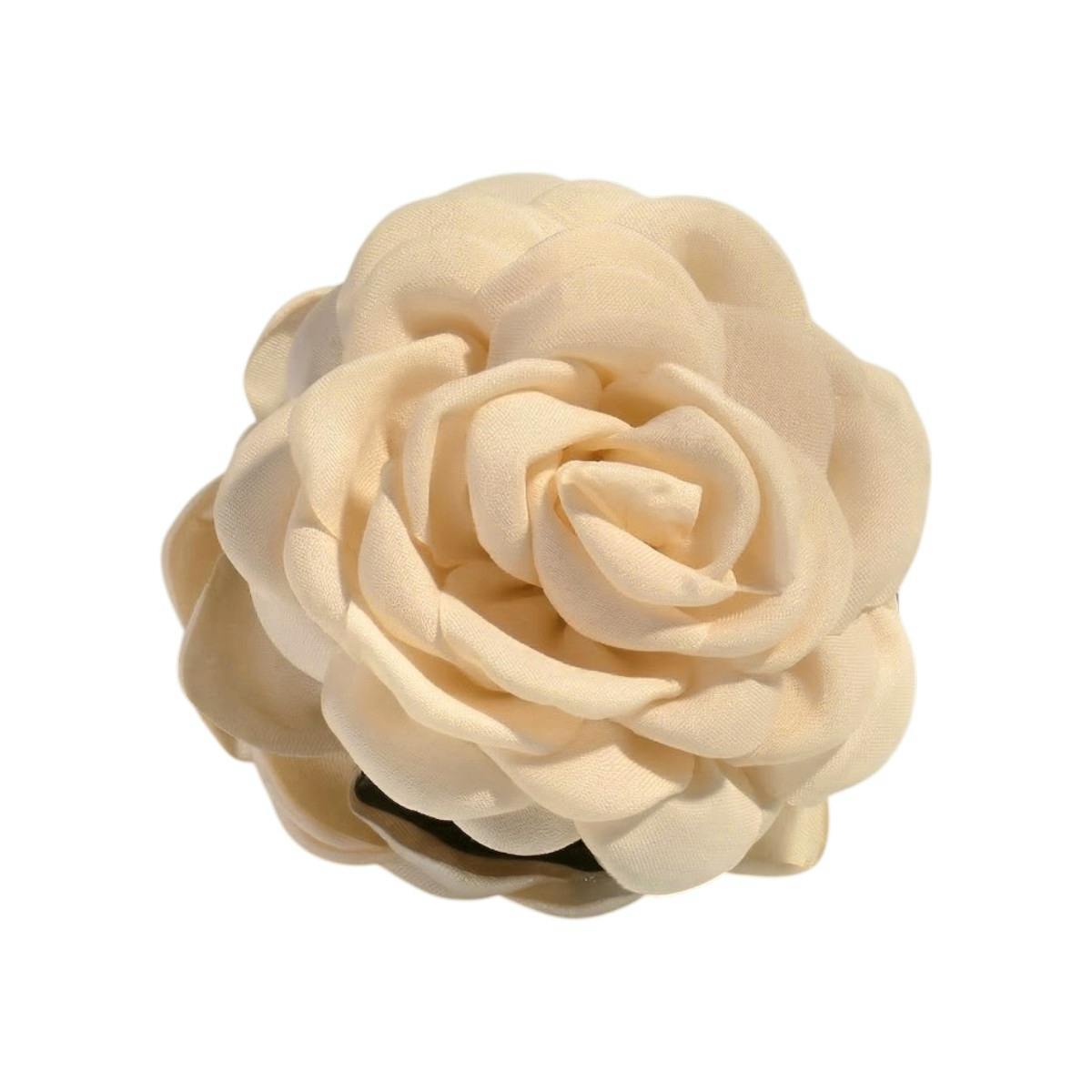 Namiso Hana Hair Clip Rose Creme 9 cm 1 kpl