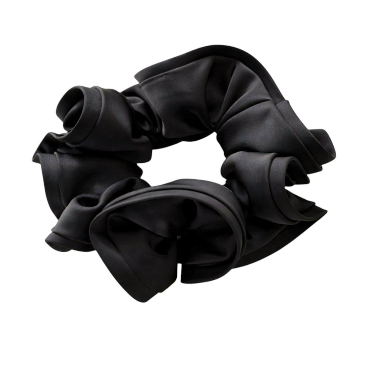 Namiso Aura-Satin Scrunchie Black 1 kpl