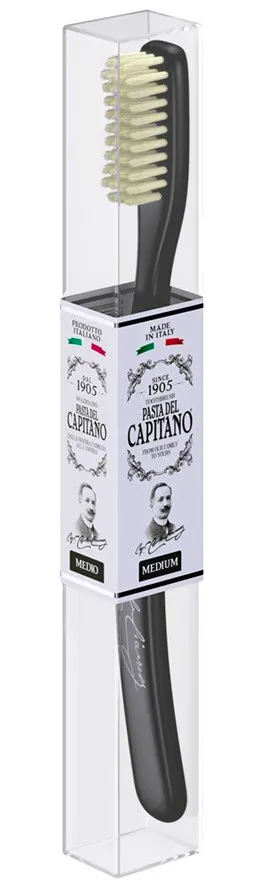 Pasta del Capitano Tootbrush Black Medium 1 pcs