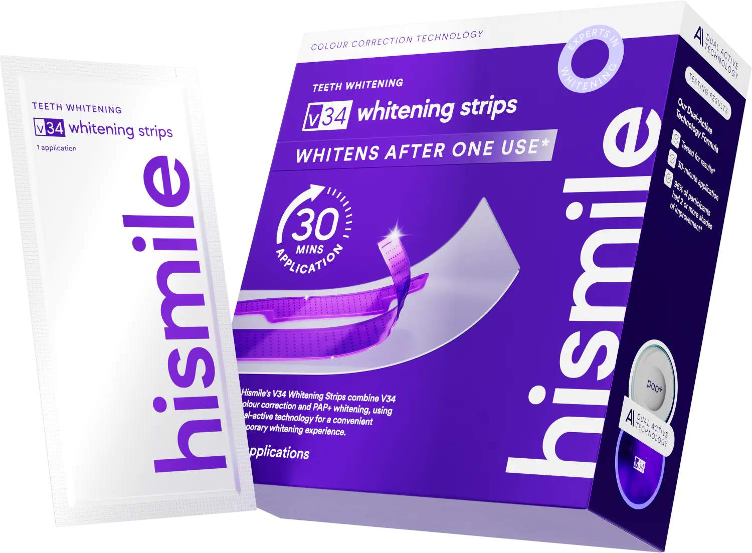 Hismile Teeth Whitening Strips V34 14 pcs