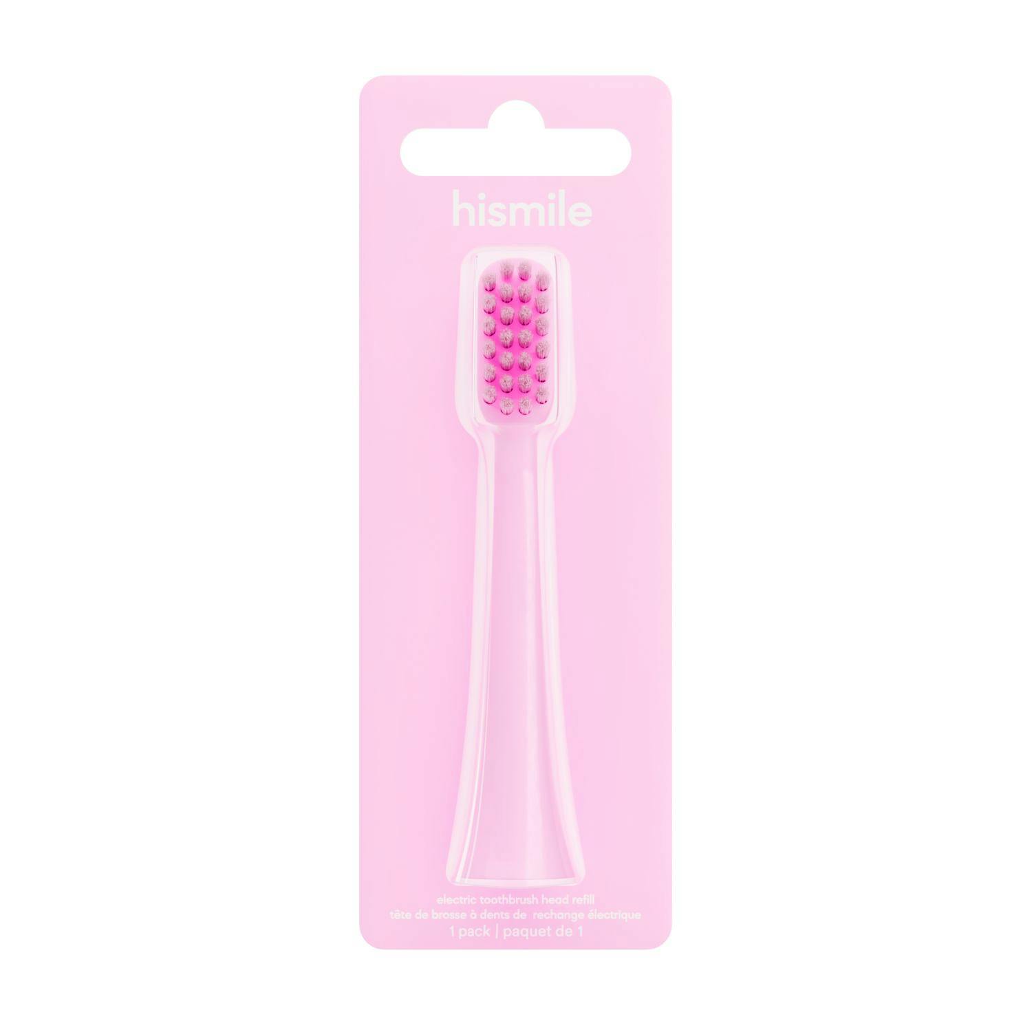 Hismile Toothbrush Head Refill  Pink 1pcs 