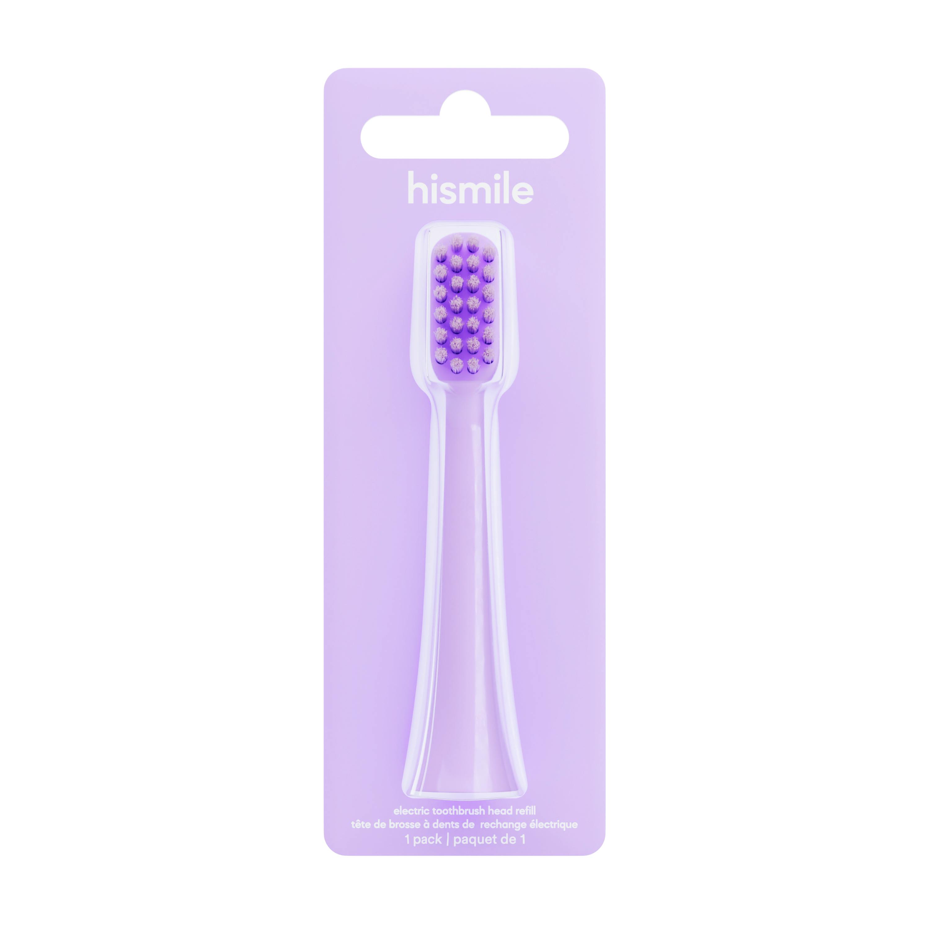Hismile Toothbrush Head Refill Purple 1pcs 1 st