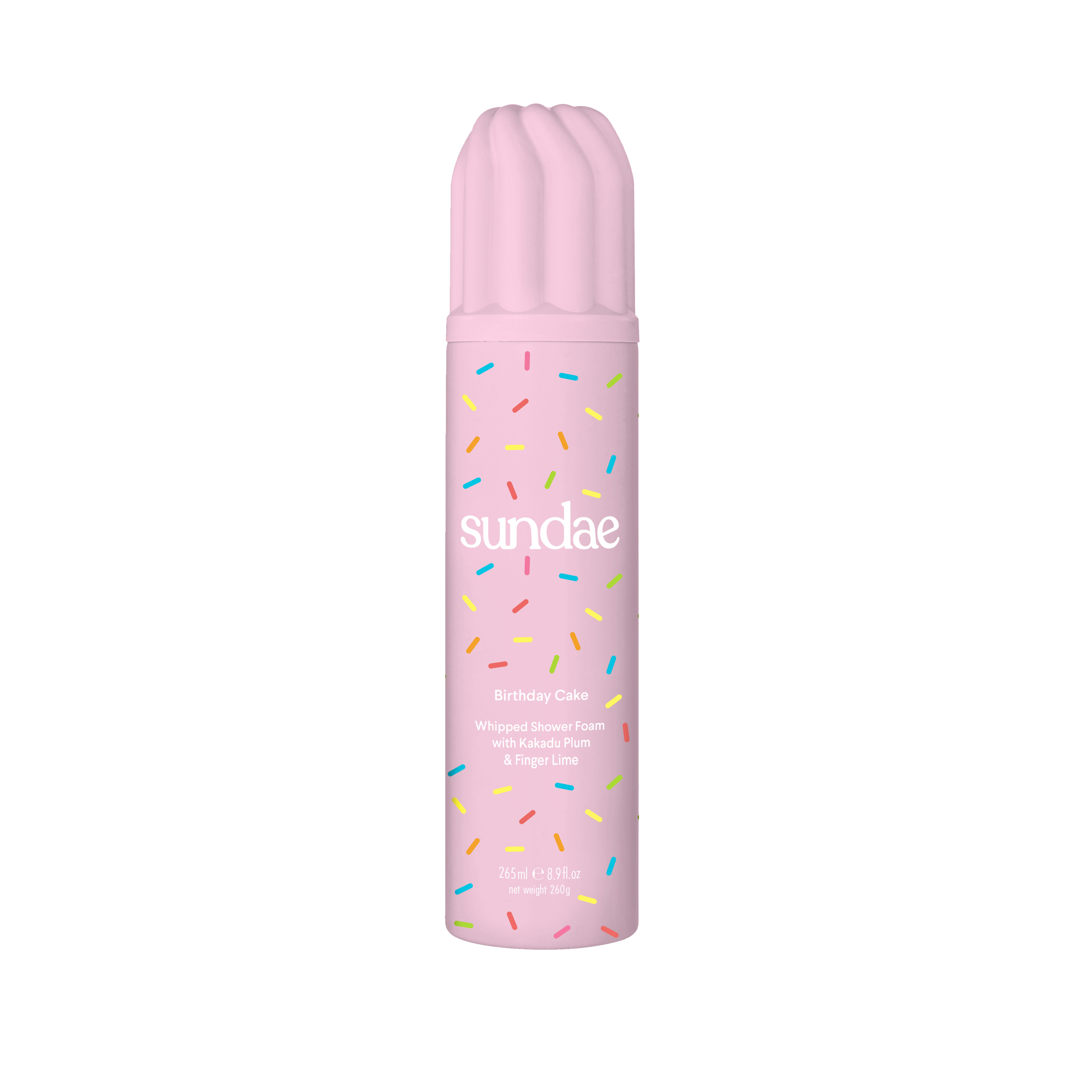 Sundae Birthday Cake Whipped Shower Foam 265 ml