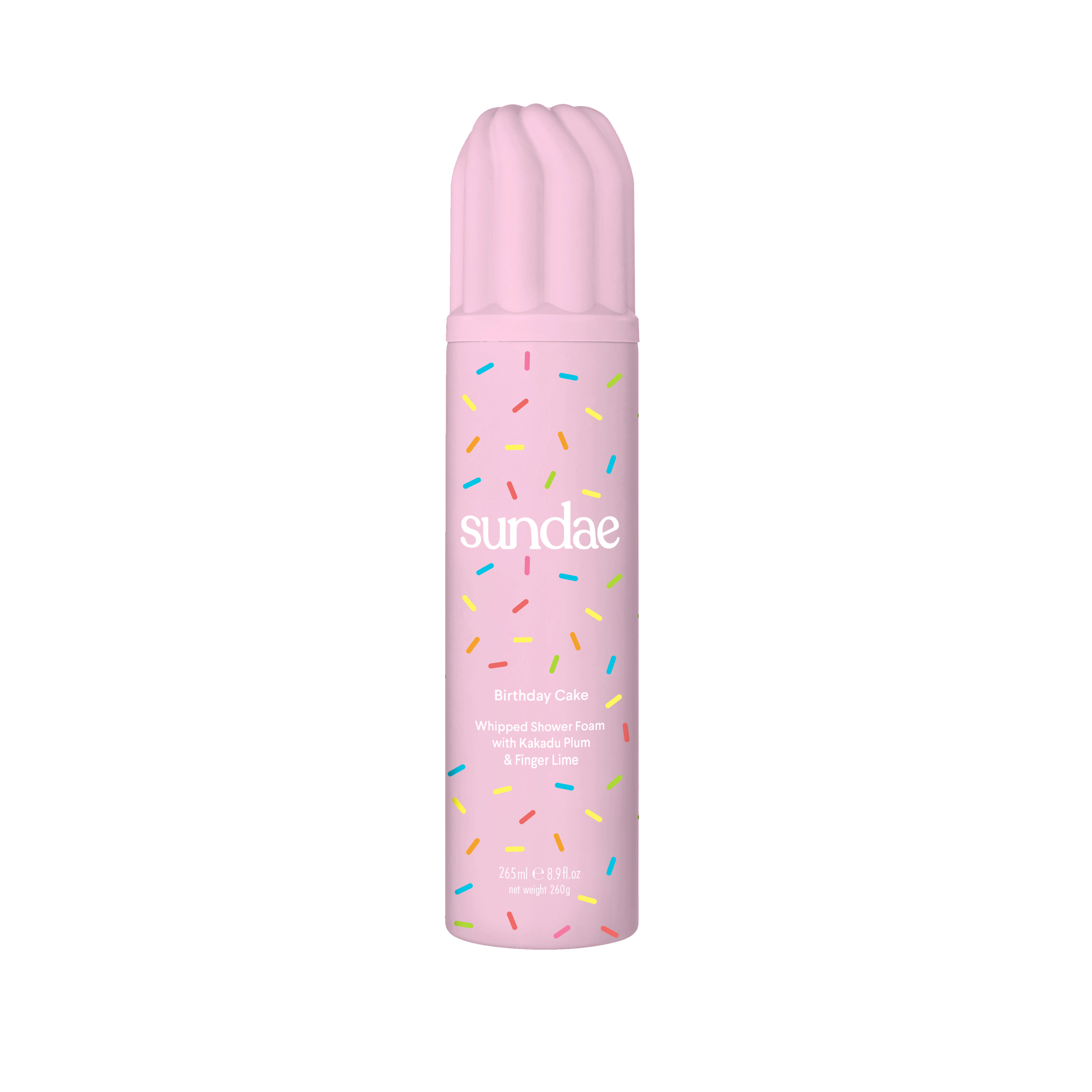 Sundae Birthday Cake Whipped Shower Foam 265 ml