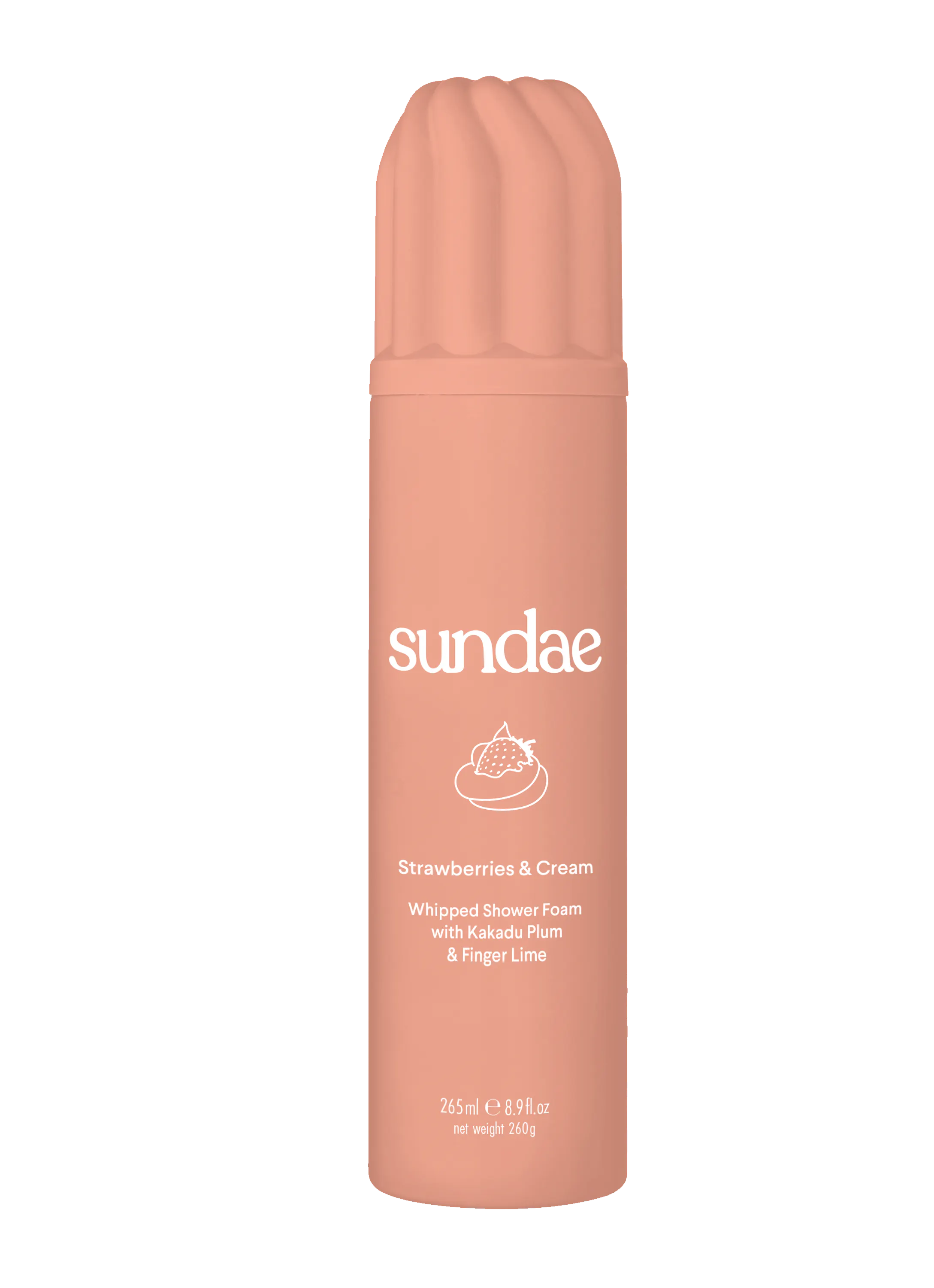 Sundae Strawberries & Cream Whipped Shower Foam 265 ml