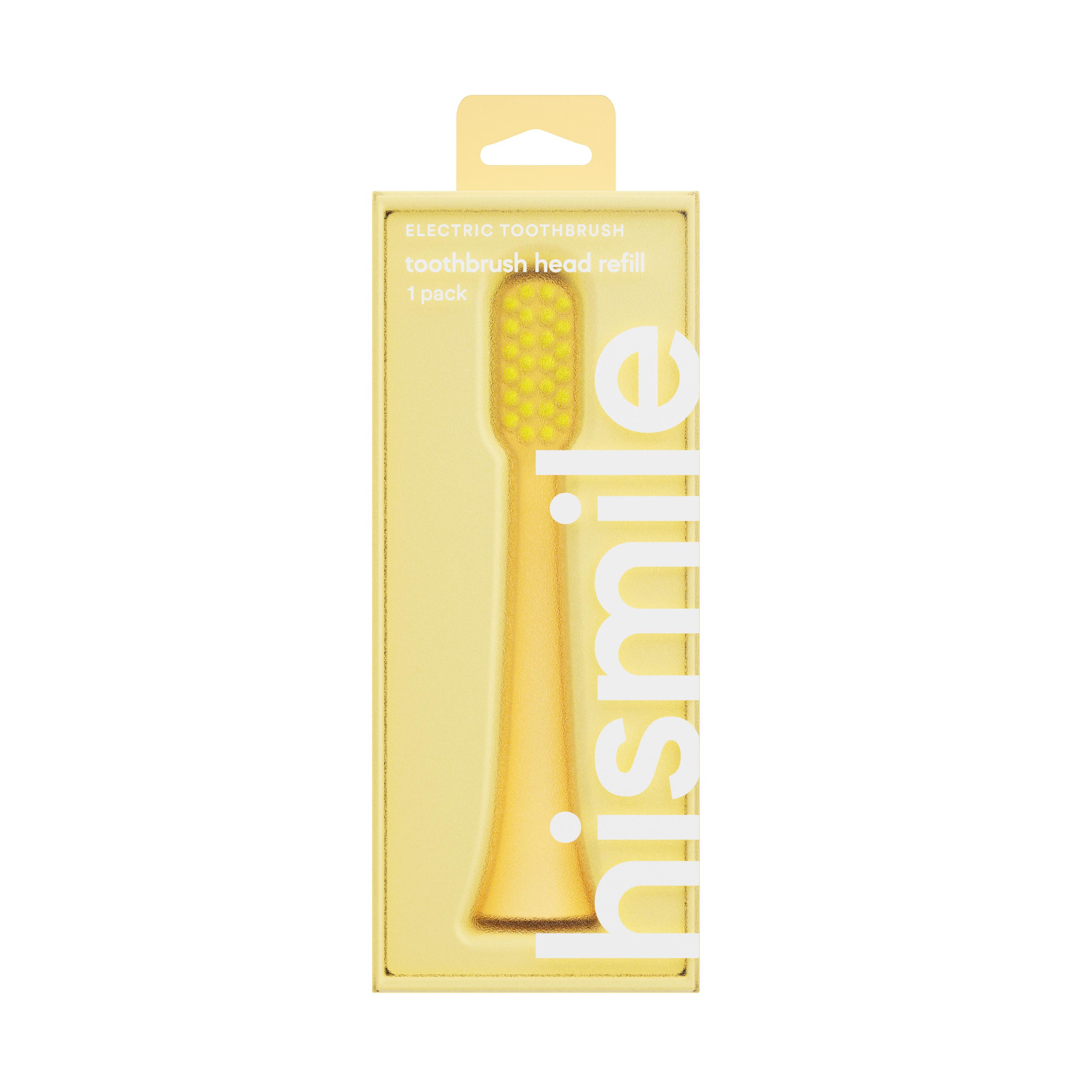 Hismile Toothbrush Head Refill Yellow 1pcs 1 st