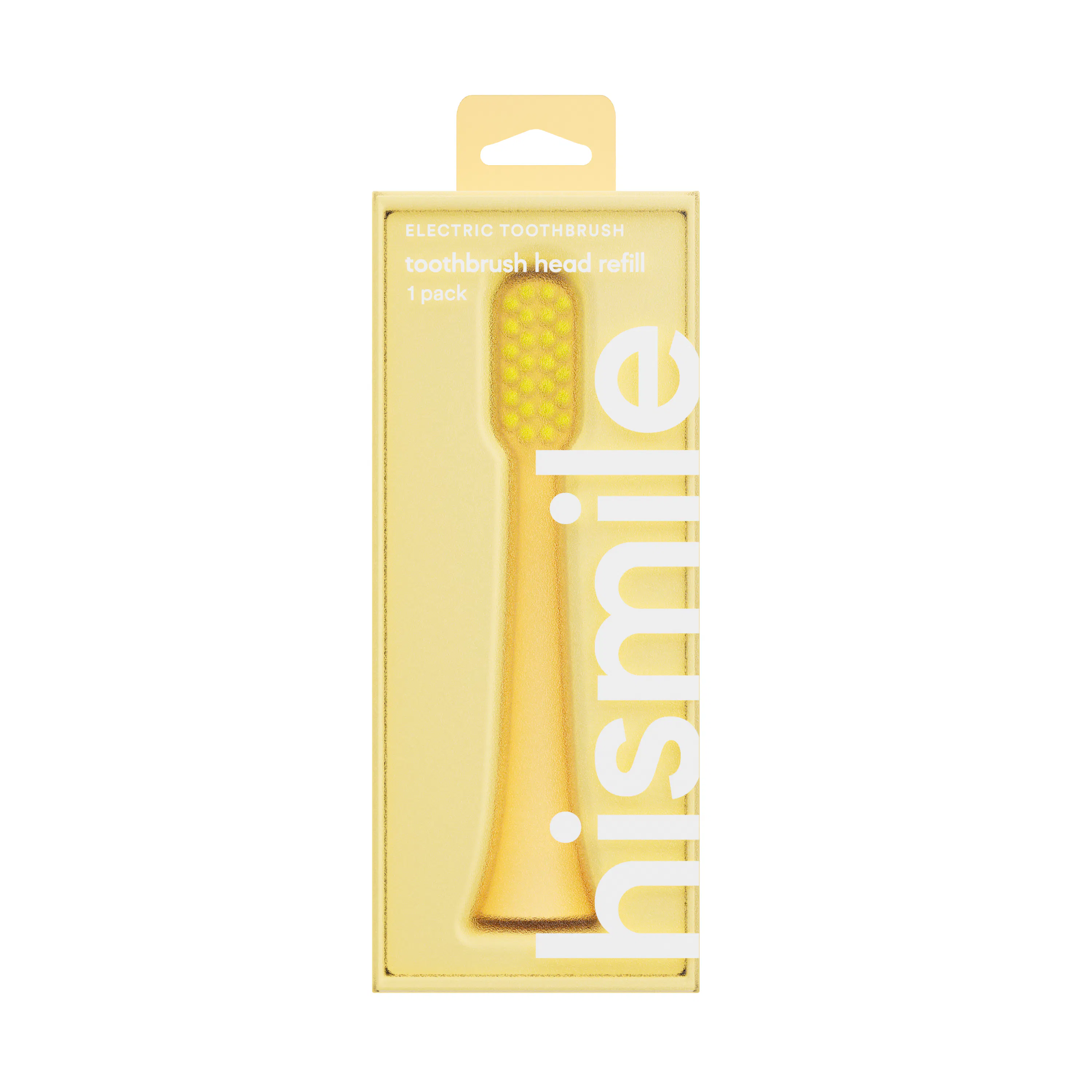 Hismile Toothbrush Head Refill Yellow 1pcs 1 pcs