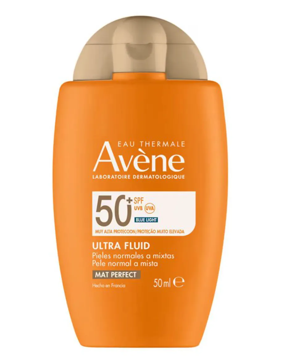 Av&egrave;ne Mat Perfect Fluid With Colour SPF50+ 50 ml
