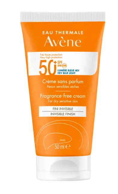 Avène Fragrance Free Sun Cream SPF50+ 50 ml