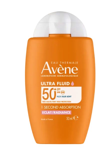 Avène Sun Care Ultra Fluid Radiance SPF50+ 50 ml