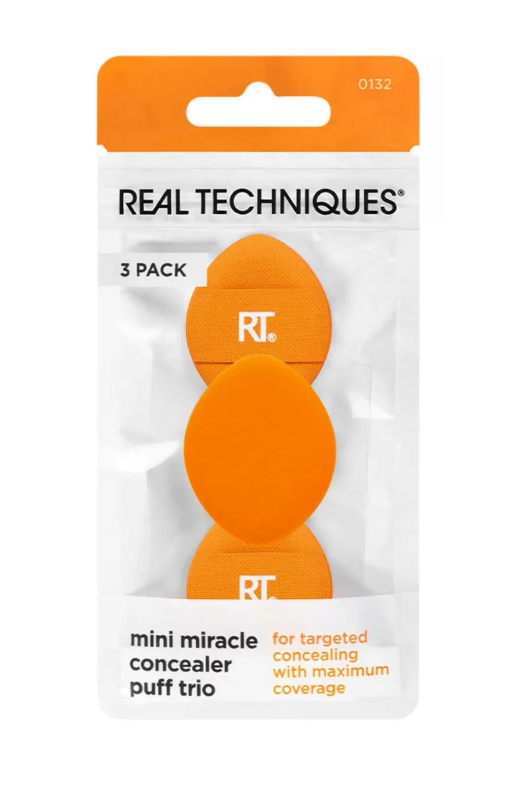 Real Techniques Mini Miracle Concealer Puff Trio 3 pcs