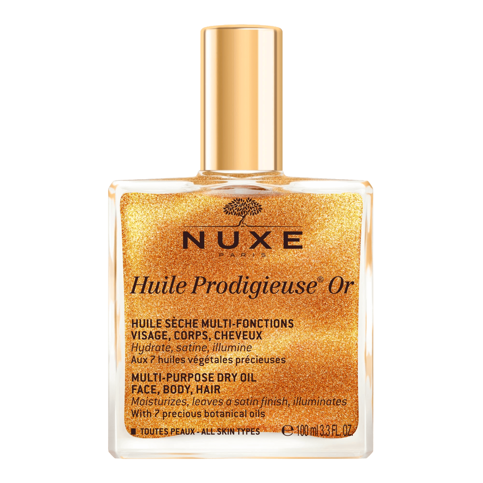 Nuxe Huile Prodigieuse Multi-Usage Dry Oil Golden Shimmer 100 ml