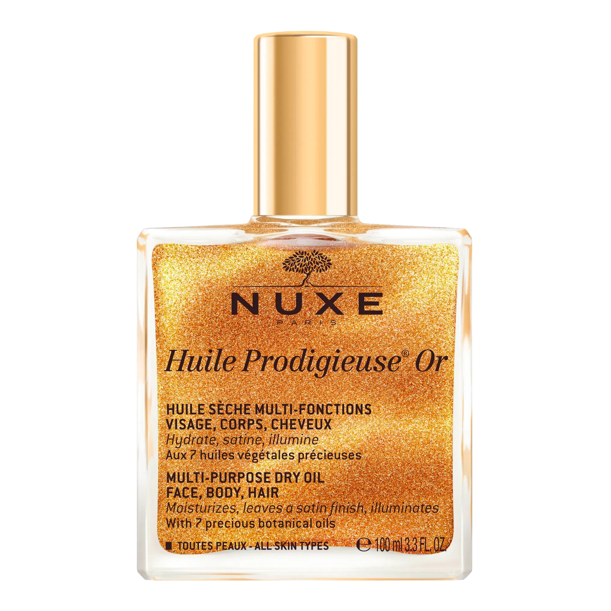 Nuxe Huile Prodigieuse Multi-Usage Dry Oil Golden Shimmer 100 ml