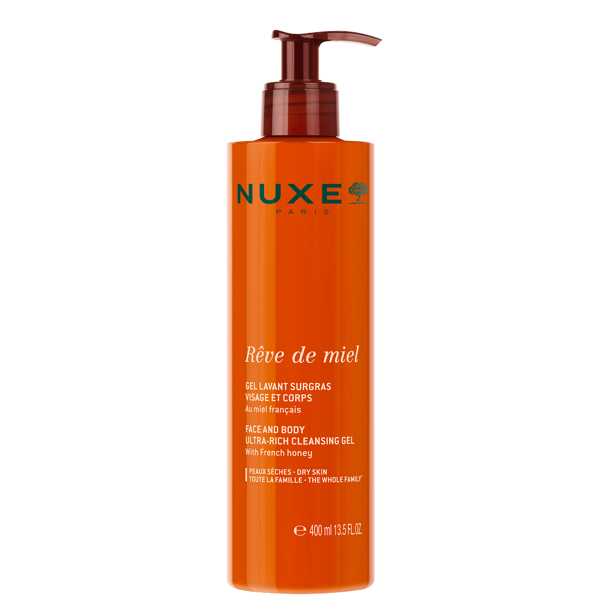 Nuxe Reve de Miel Face & Body Cleansing Gel 400 ml