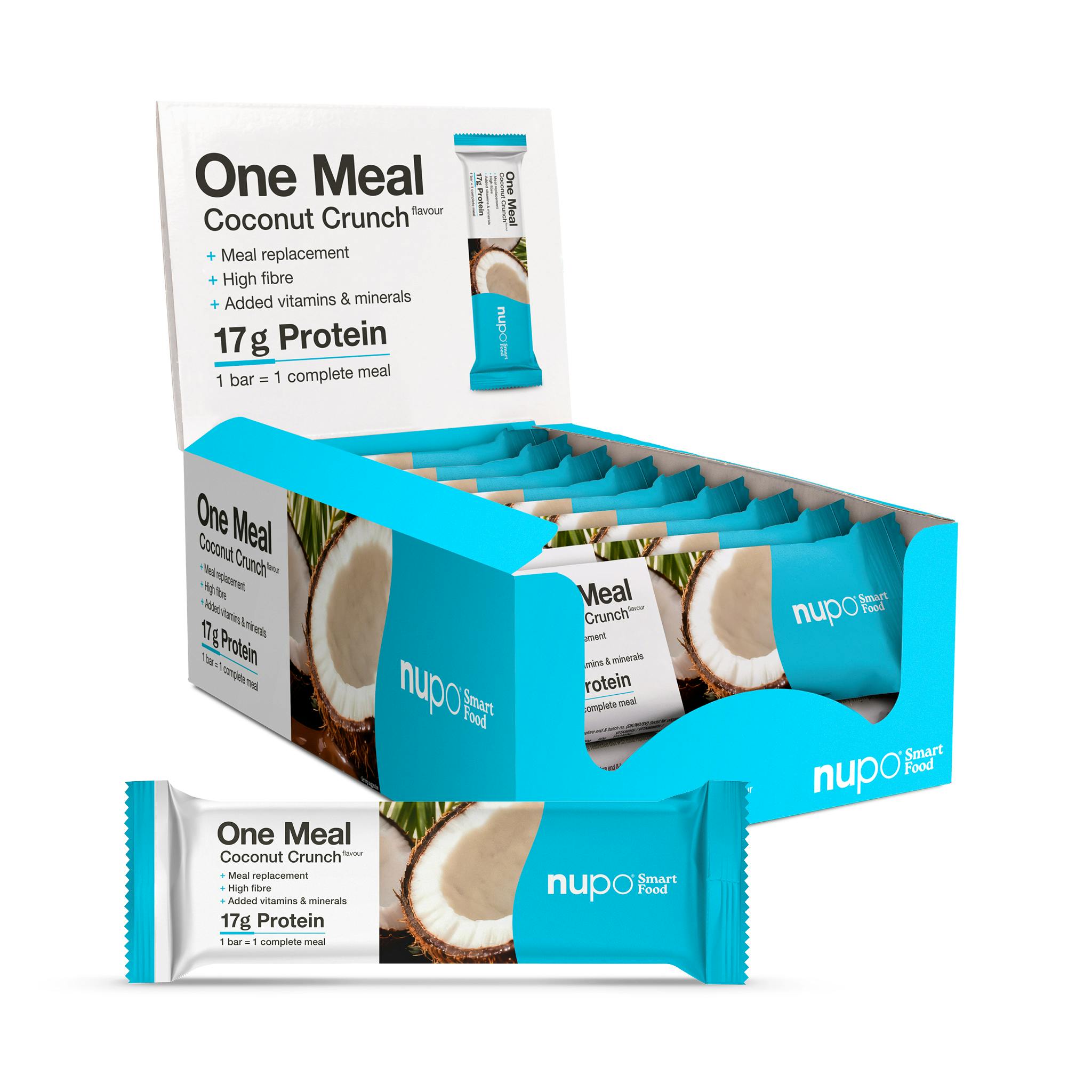 Nupo One Meal Bar Coconut Crush 15 kpl