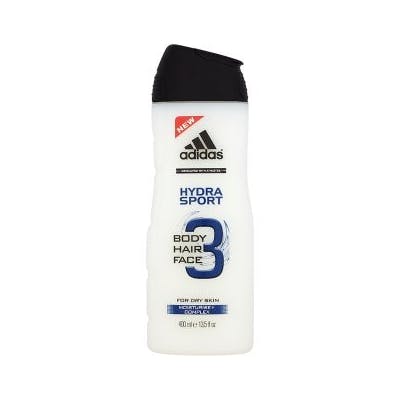 Adidas 3 in 1 Hydra Sport Showergel 400 ml