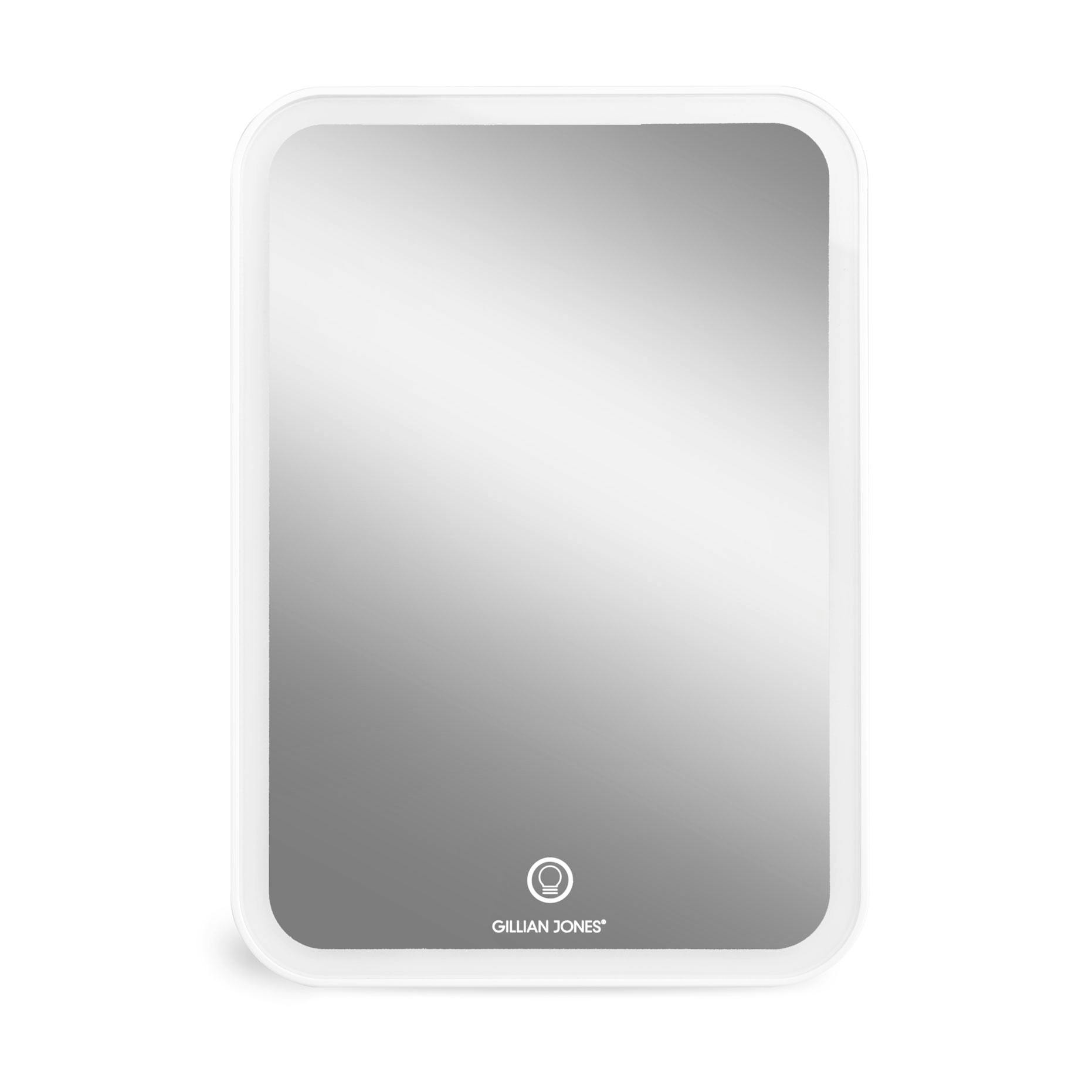 Gillian Jones Tablet Mirror White with LED & USB-C Charging 1 st