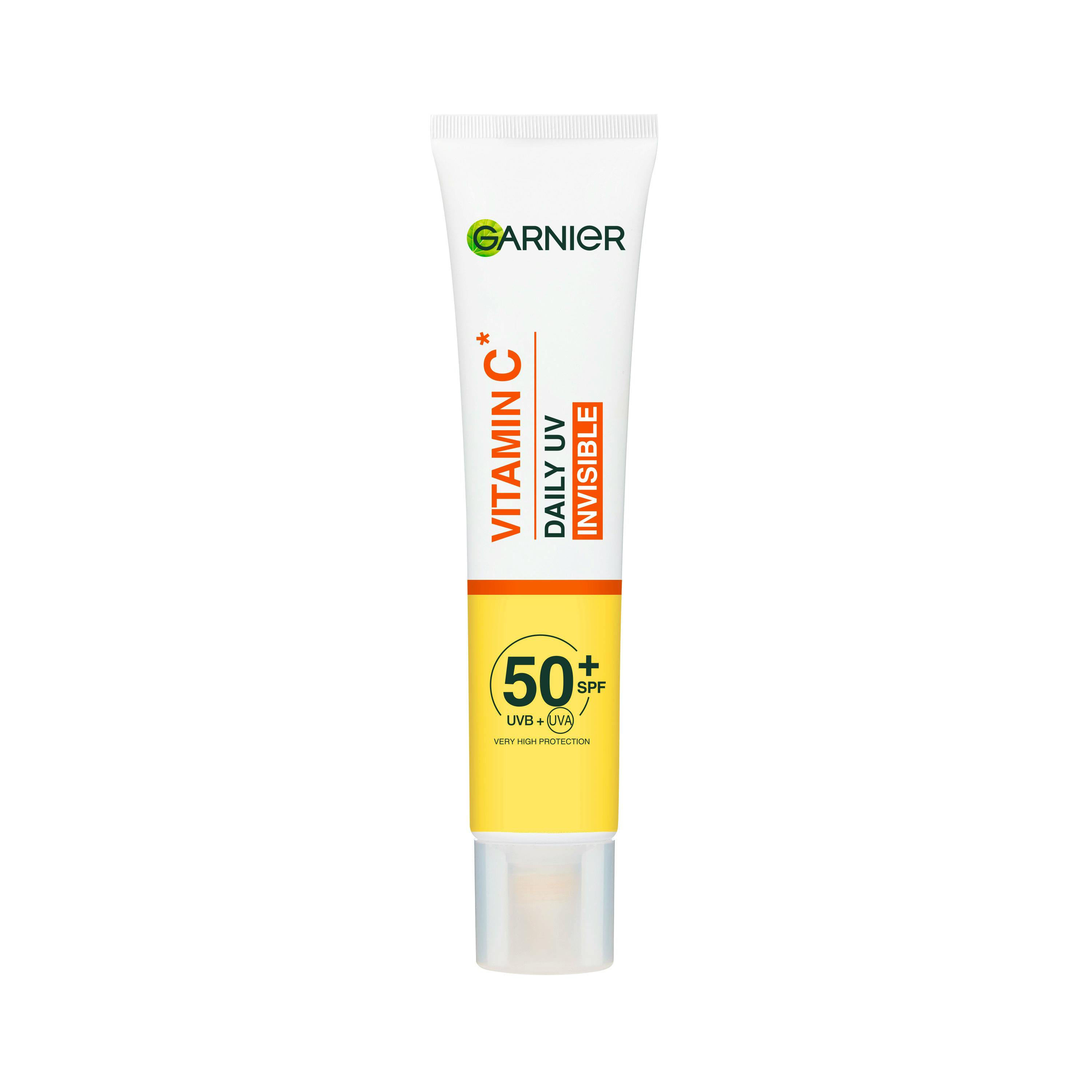 Garnier Skin Active Vitamin C Daily UV Glow Boosting UV Invisible SPF50+ 40 ml